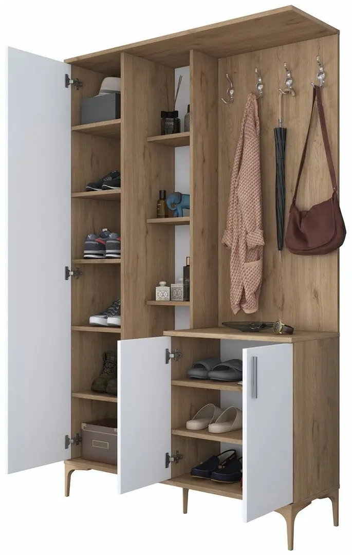 Antreu Mirage Meble EA109 (Walnut/White)