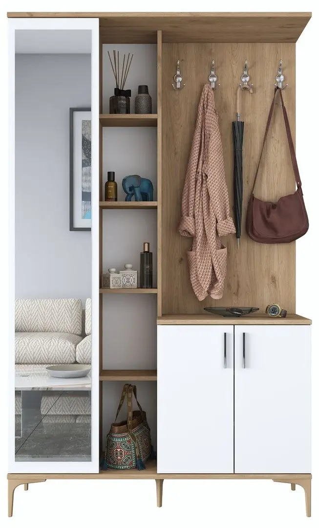 Antreu Mirage Meble EA109 (Walnut/White)