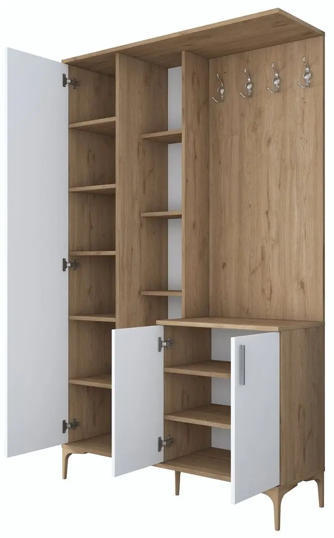 Antreu Mirage Meble EA109 (Walnut/White)