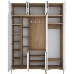 Antreu Mirage Meble EA121 (Walnut/White) Thumb