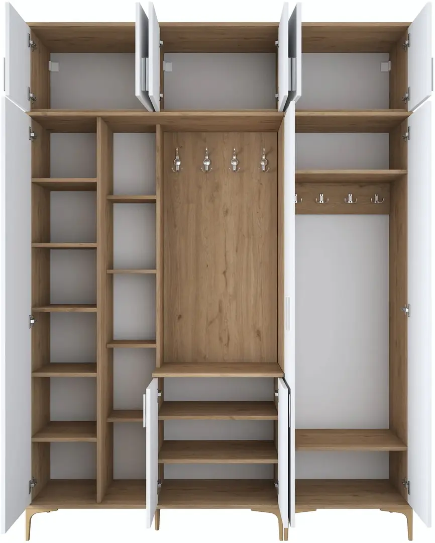 Antreu Mirage Meble EA121 (Walnut/White)