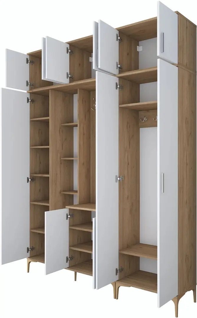 Antreu Mirage Meble EA121 (Walnut/White)