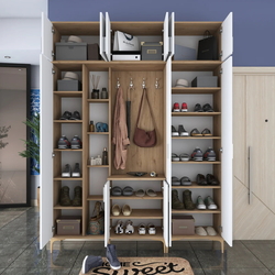 Antreu Mirage Meble EA128 (Walnut/White) Thumb