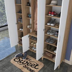 Antreu Mirage Meble EA128 (Walnut/White) Thumb