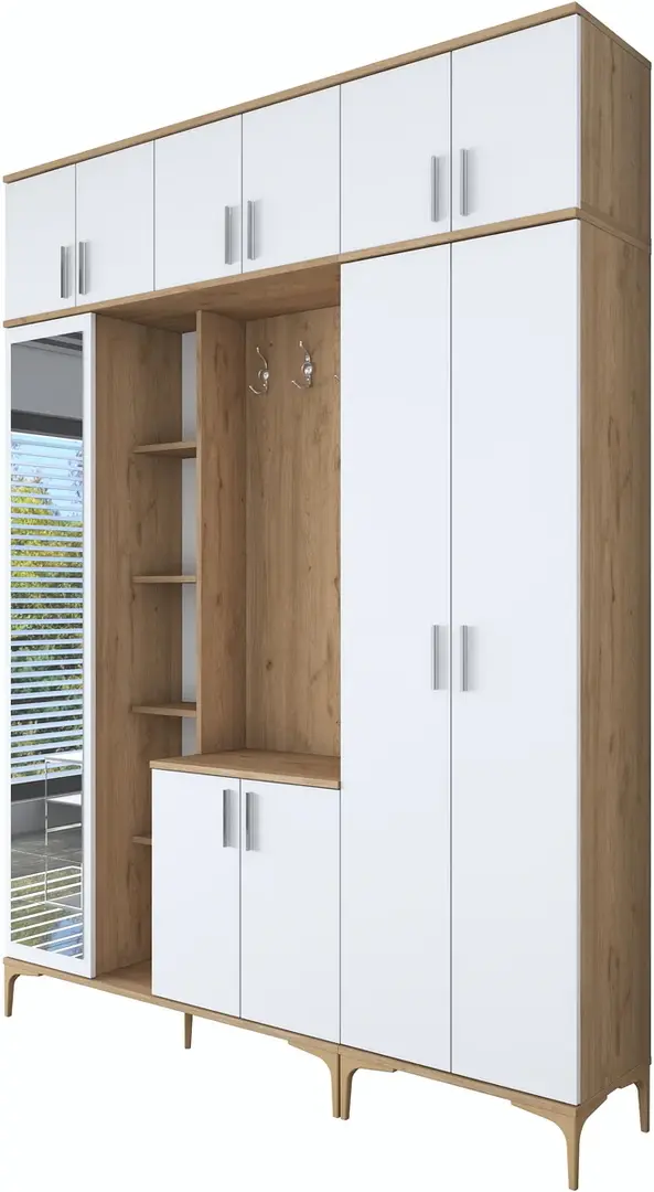Antreu Mirage Meble EA128 (Walnut/White)
