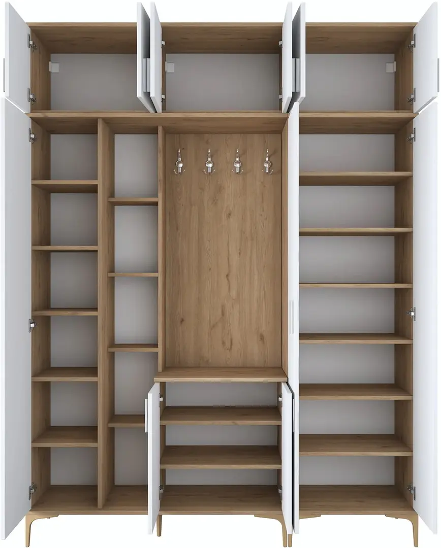 Antreu Mirage Meble EA128 (Walnut/White)