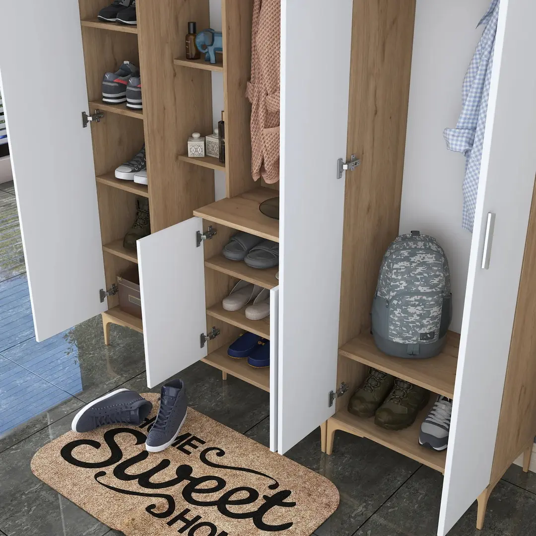 Antreu Mirage Meble EA129 (Walnut/White)