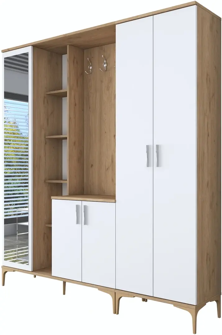 Antreu Mirage Meble EA129 (Walnut/White)
