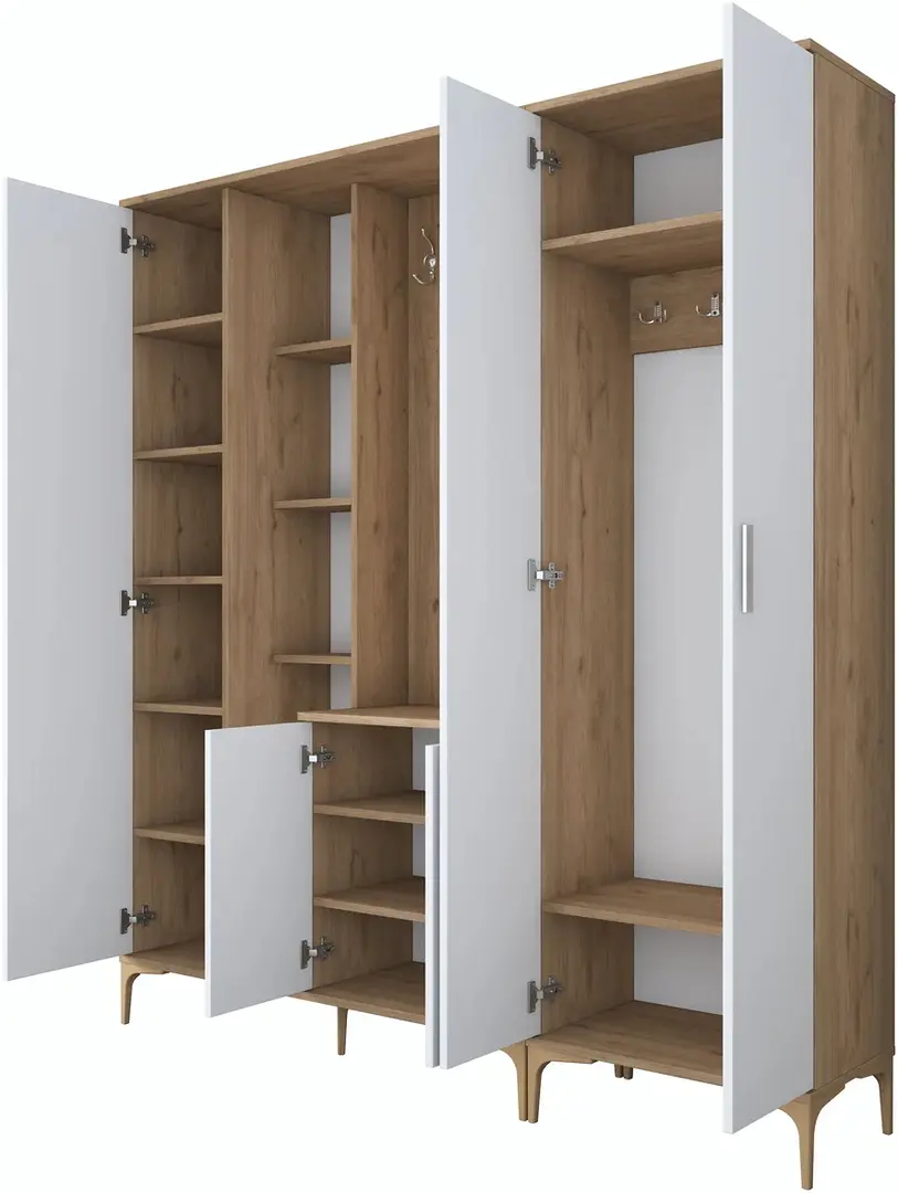 Antreu Mirage Meble EA129 (Walnut/White)