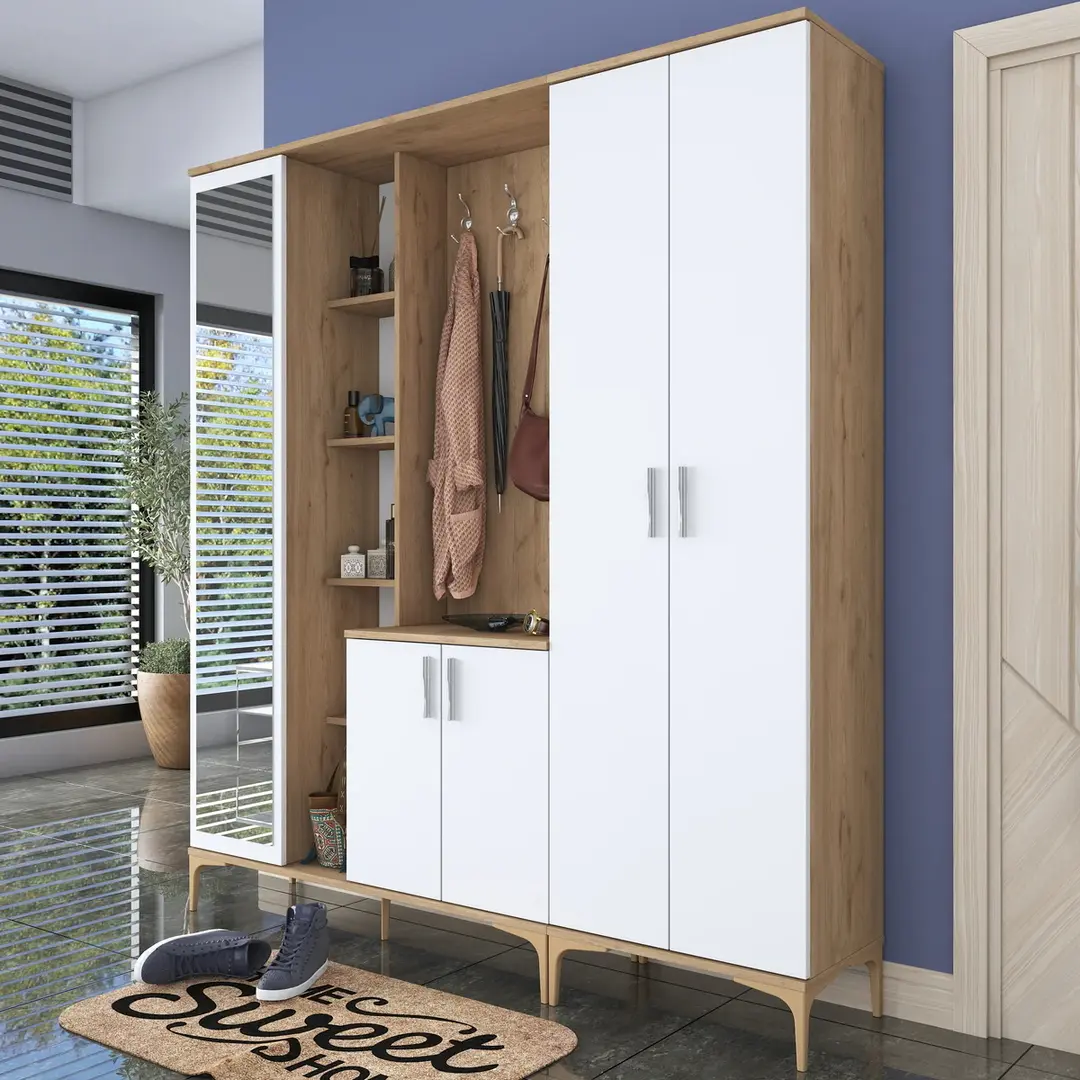Antreu Mirage Meble EA131 (Walnut/White)