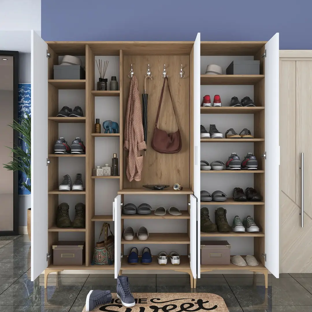 Antreu Mirage Meble EA131 (Walnut/White)