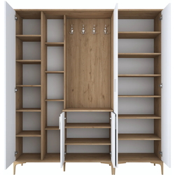 Antreu Mirage Meble EA131 (Walnut/White) Thumb