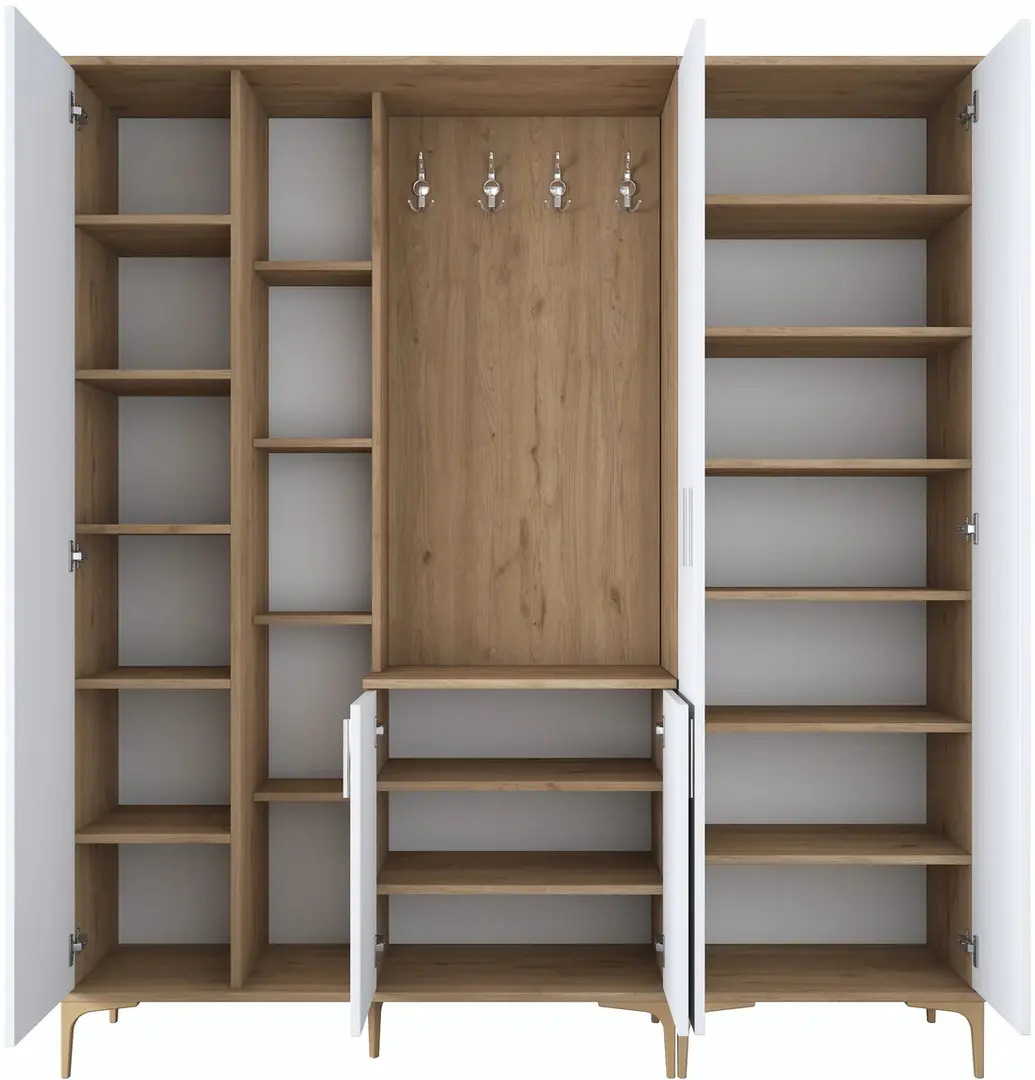 Antreu Mirage Meble EA131 (Walnut/White)