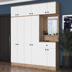 Прихожая Mirage Meble EA142 (Walnut/White)