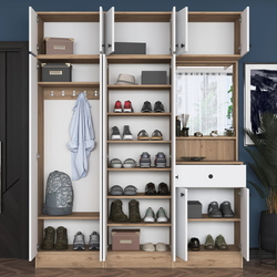 Antreu Mirage Meble EA142 (Walnut/White) Thumb