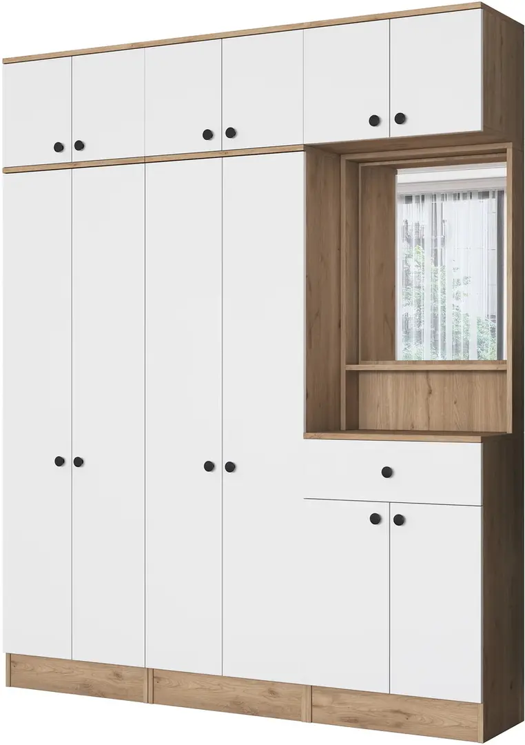 Antreu Mirage Meble EA142 (Walnut/White)