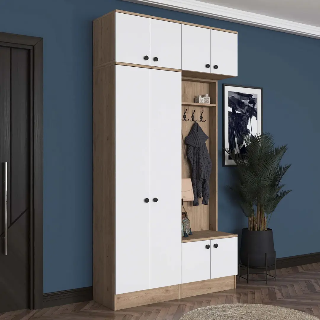 Прихожая Mirage Meble EA144 (Walnut/White)