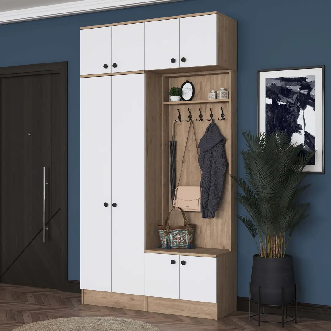 Antreu Mirage Meble EA145 (Walnut/White)