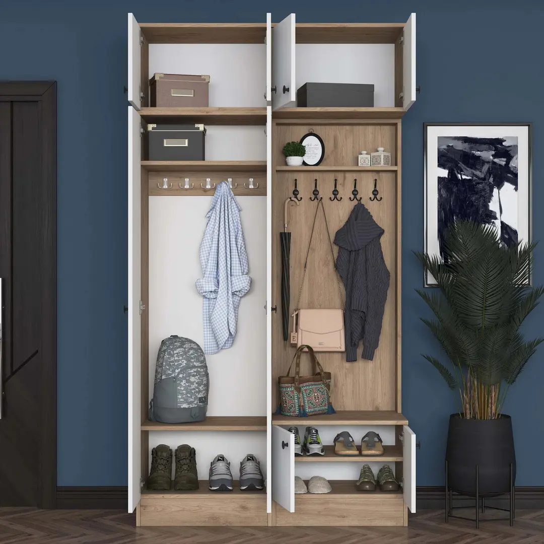 Antreu Mirage Meble EA145 (Walnut/White)