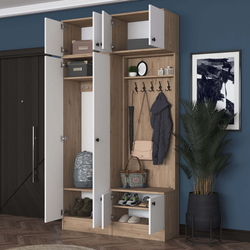 Antreu Mirage Meble EA145 (Walnut/White) Thumb