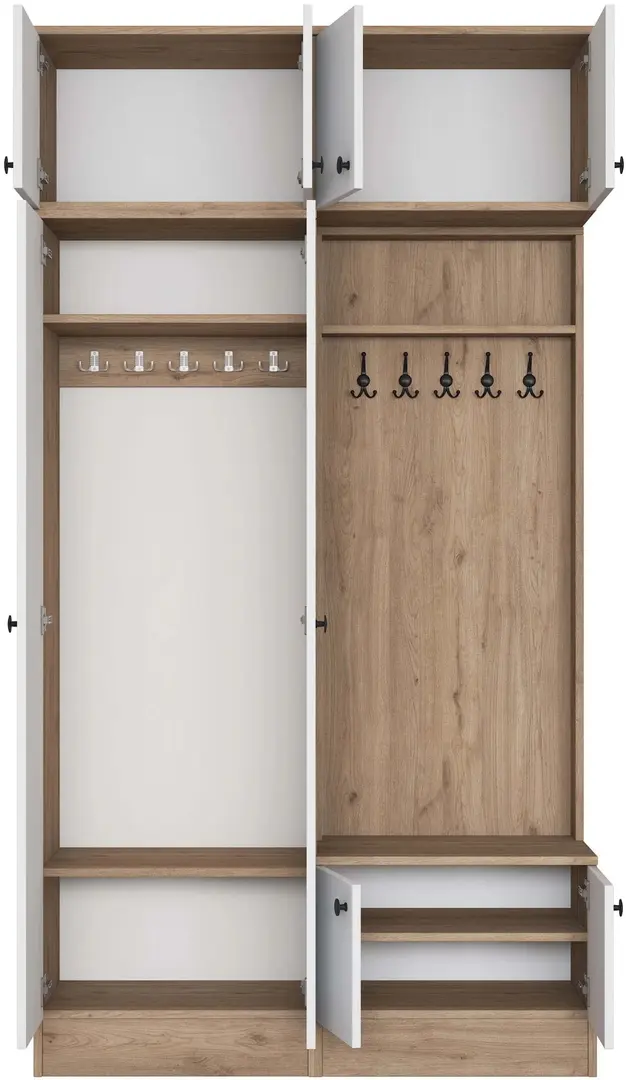 Antreu Mirage Meble EA145 (Walnut/White)