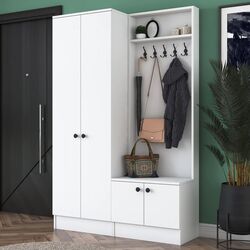 Прихожая Mirage Meble P6/M11 полки (White) Thumb