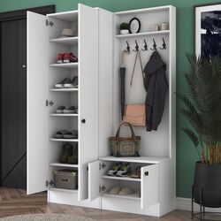 Прихожая Mirage Meble P6/M11 полки (White) Thumb