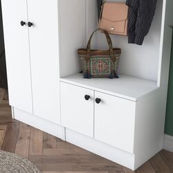 Прихожая Mirage Meble P6/M11 полки (White) Thumb