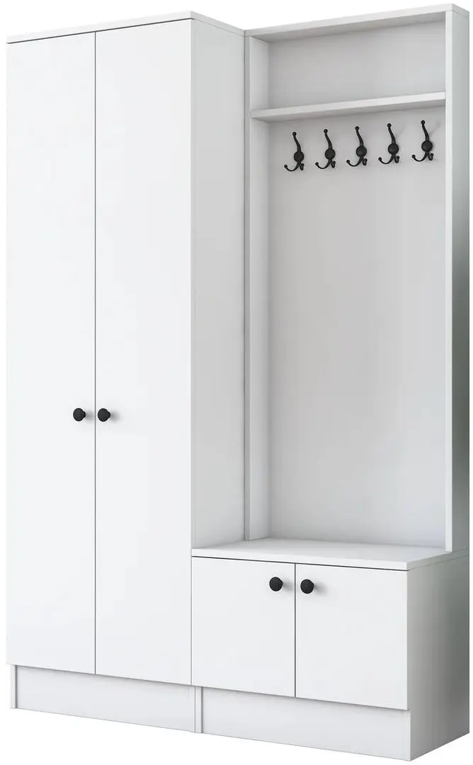 Прихожая Mirage Meble P6/M11 полки (White)