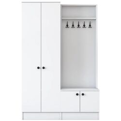 Прихожая Mirage Meble P6/M11 полки (White) Thumb