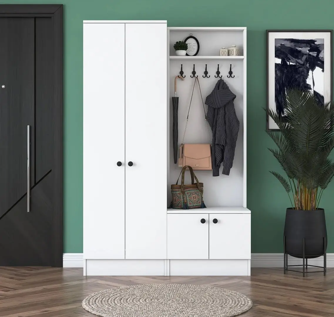 Прихожая Mirage Meble P6/M11 полки (White)