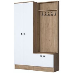 Antreu Mirage Meble P6 M11 (Walnut/White) Thumb