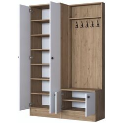 Antreu Mirage Meble P6 M11 (Walnut/White) Thumb