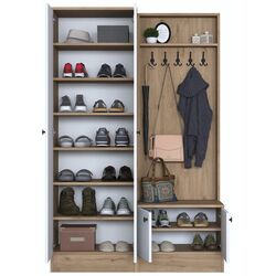 Antreu Mirage Meble P6 M11 (Walnut/White) Thumb