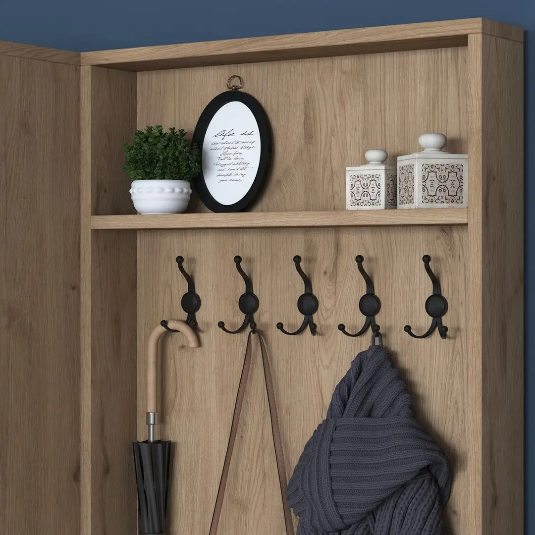 Antreu Mirage Meble P6 M11 (Walnut/White)