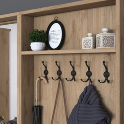 Antreu Mirage Meble P6 M2 (Walnut/White) Thumb