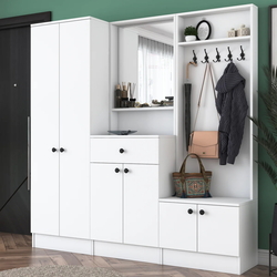 Прихожая Mirage Meble P6 M2 (White) Thumb