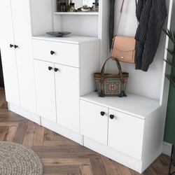 Прихожая Mirage Meble P6 M2 (White) Thumb