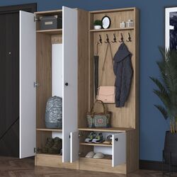 Antreu Mirage Meble P6 M5 (Walnut/White) Thumb