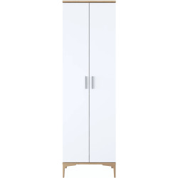 Шкаф для обуви Mirage Meble EA116 (Walnut/White) Thumb