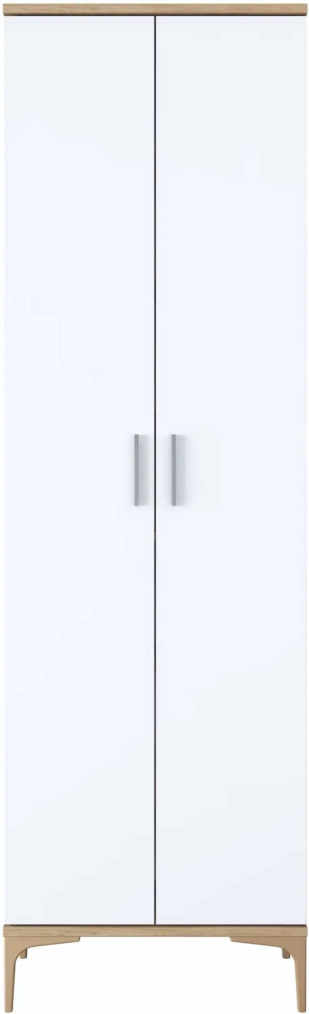 Шкаф для обуви Mirage Meble EA116 (Walnut/White)