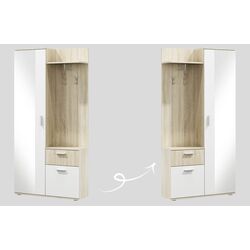 Прихожая Mirjan24 Class/Lux (Sonoma Oak/White) Thumb