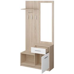 Antreu Mirjan24 Driady/Nepo PPK 028 (Sonoma Oak/White) Thumb