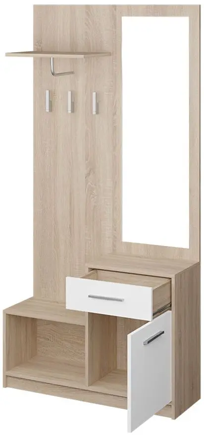 Antreu Mirjan24 Driady/Nepo PPK 028 (Sonoma Oak/White) - 2