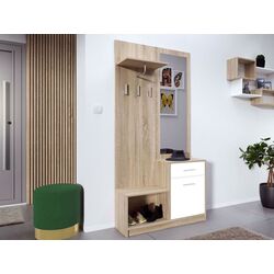 Antreu Mirjan24 Driady/Nepo PPK 028 (Sonoma Oak/White) Thumb