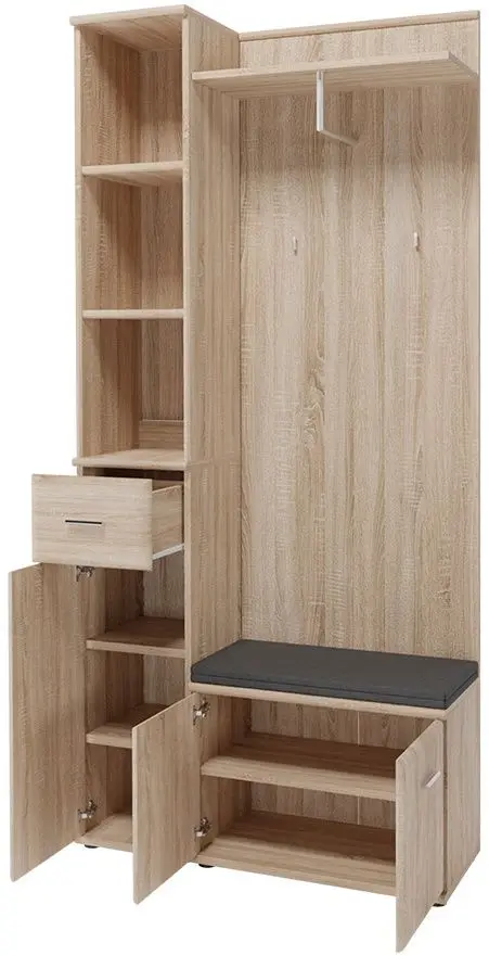 Antreu Mirjan24 Floks/Armario (Sonoma Oak) - 4