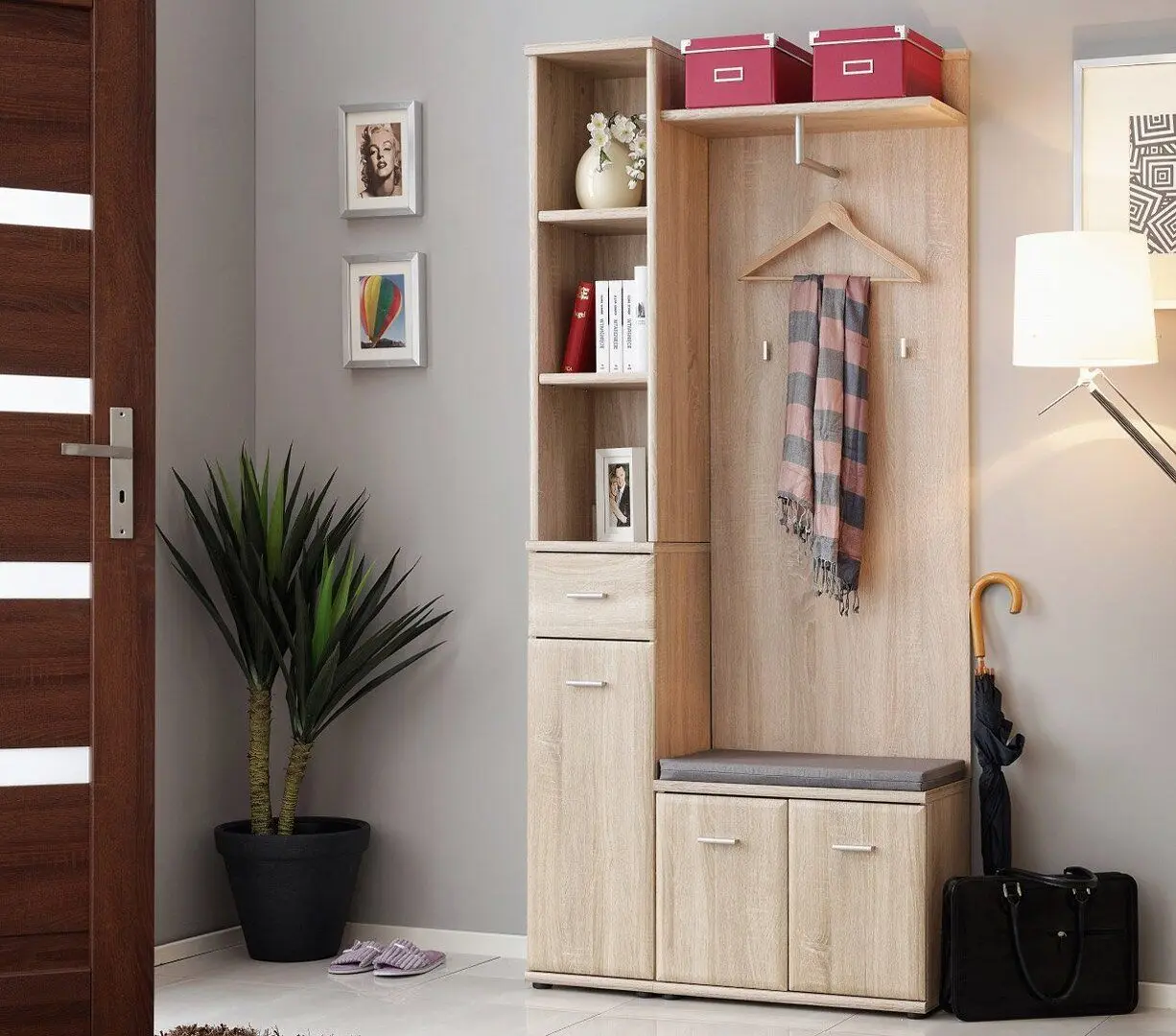 Antreu Mirjan24 Floks/Armario (Sonoma Oak)