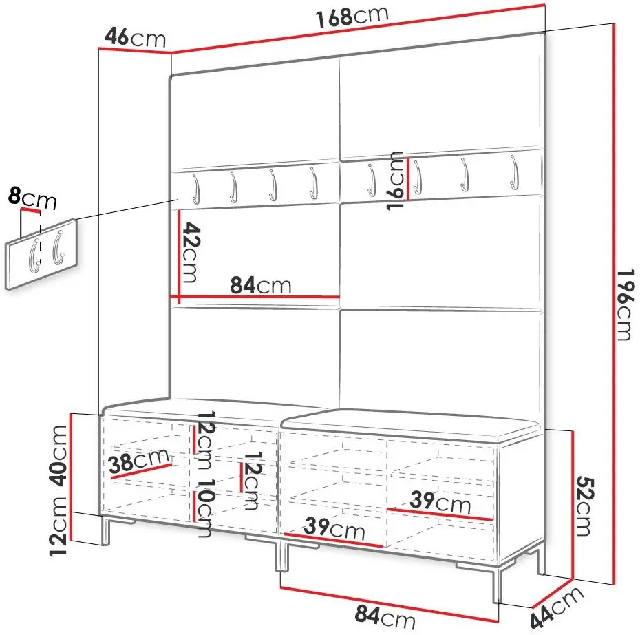 Antreu Mirjan24 Frunofta II/Zilion (White/Black) - 2