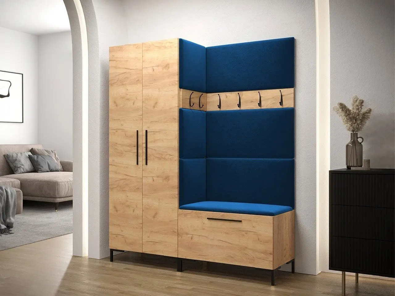 Antreu Mirjan24 Frunofta/Zilion I (Craft Oak/Blue) - 2