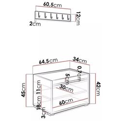 Antreu Mirjan24 Konkor 60 IV/Grawis 60 6panels (Black) Thumb